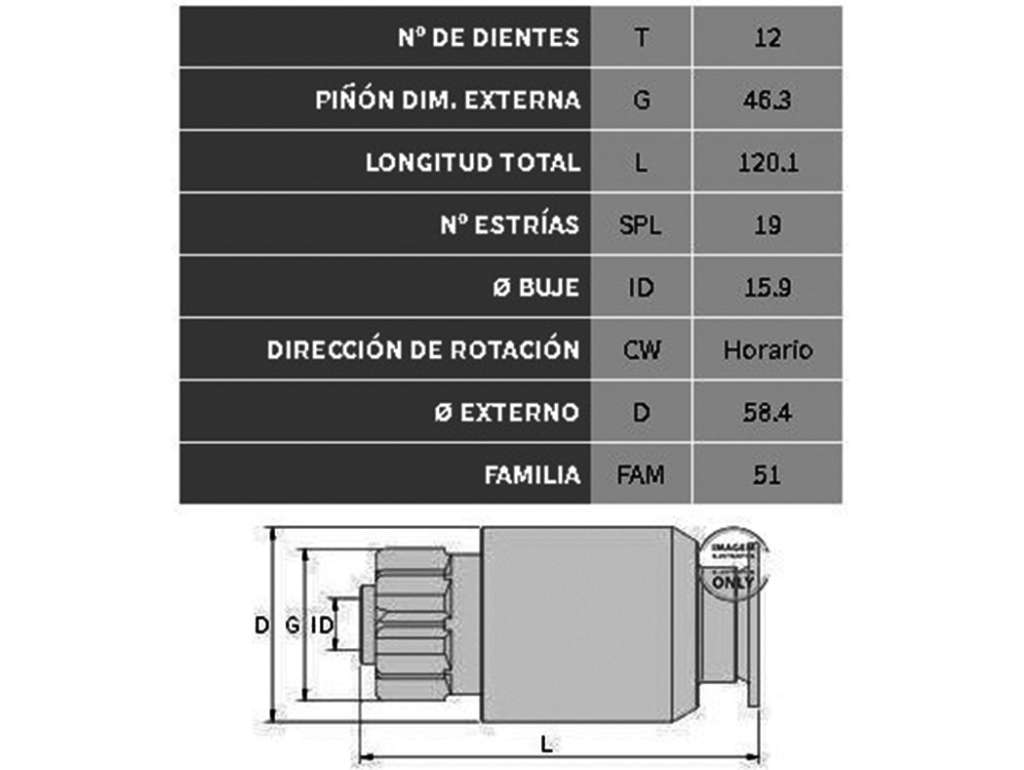 Bendix de arranque