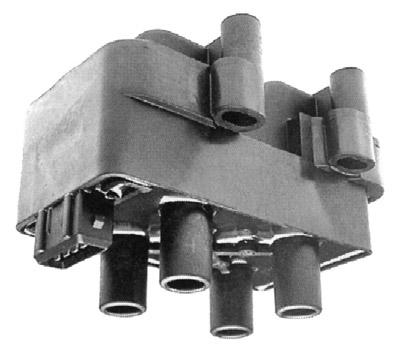 BOBINA ENCENDIDO CITROEN PEUGEOT 106 205 306 405 ZX XANTIA 1.8 1.4 8 VALVULAS INYECCION 4 SALIDAS [FEBI BILSTEIN]