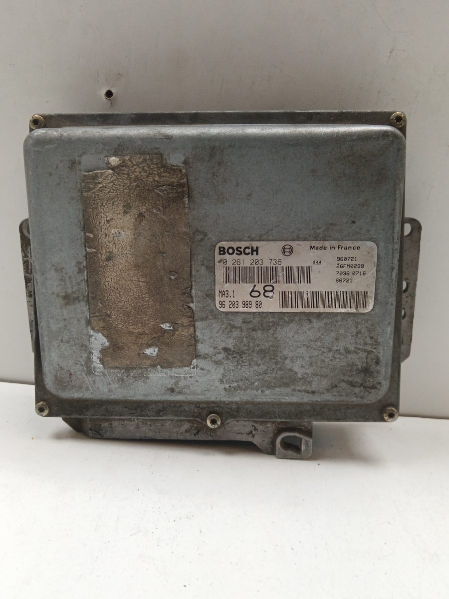 Centralita Motor Uce Peugeot 106 (S2) 1996-2004 Sketch 1.1L 44kW 0261203736