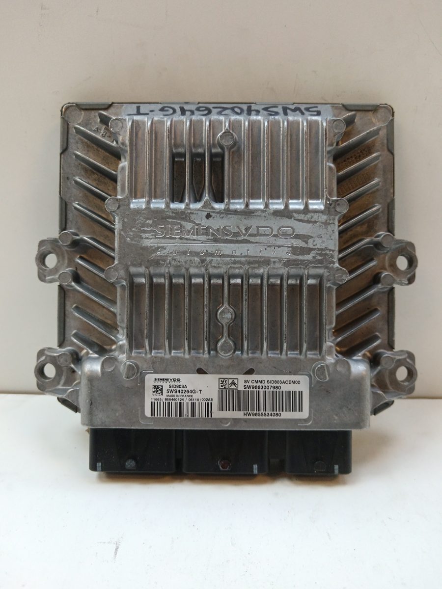 Centralita Motor Uce Peugeot 407 2004-2011 ST Confort Pack 2.0L 100kW 5WS40264GT