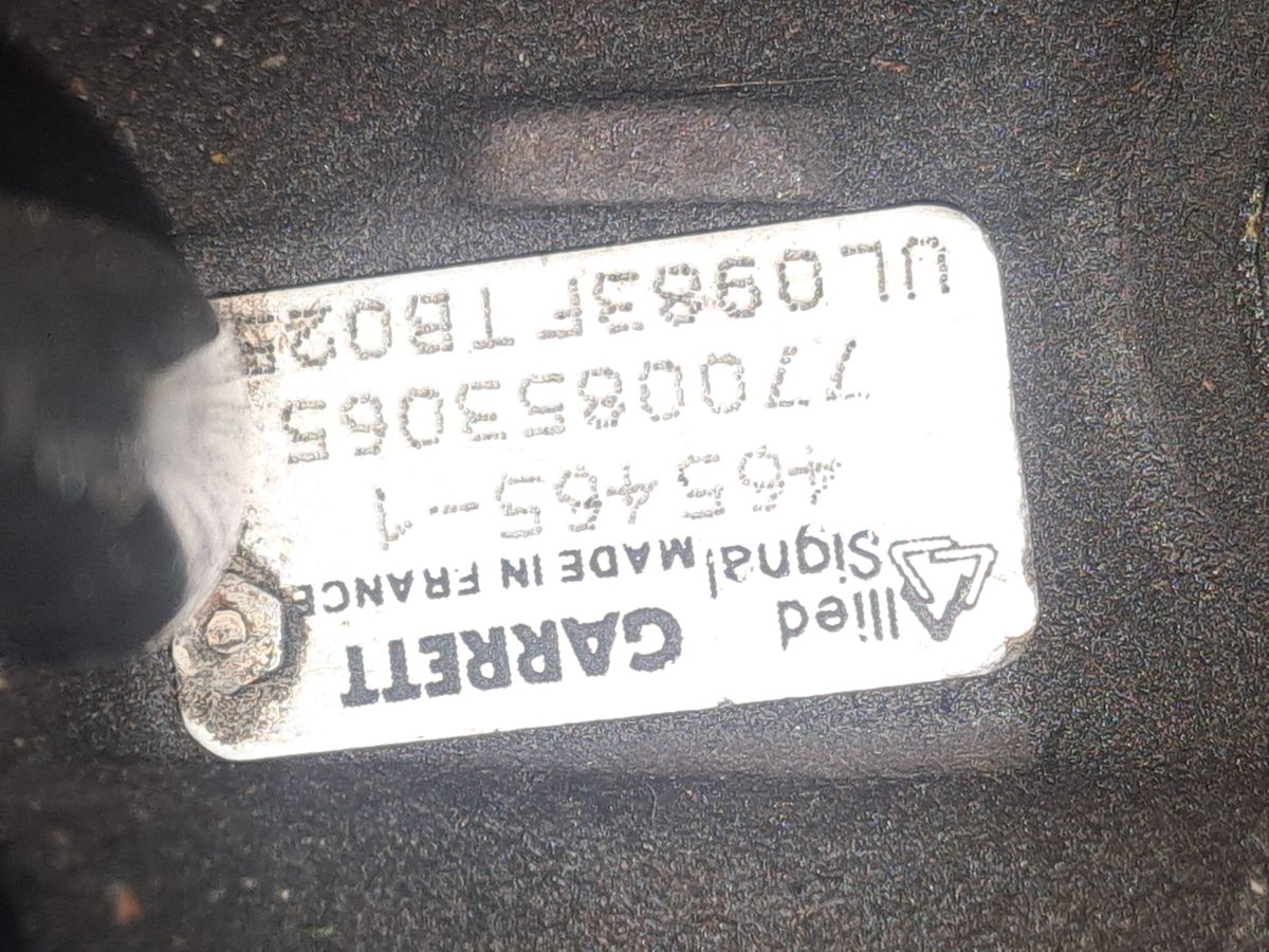 Turbocompresor Renault Scenic (JA..) 1999-2003 1.9 dTi Diesel 1.9L 59kW 7700853065