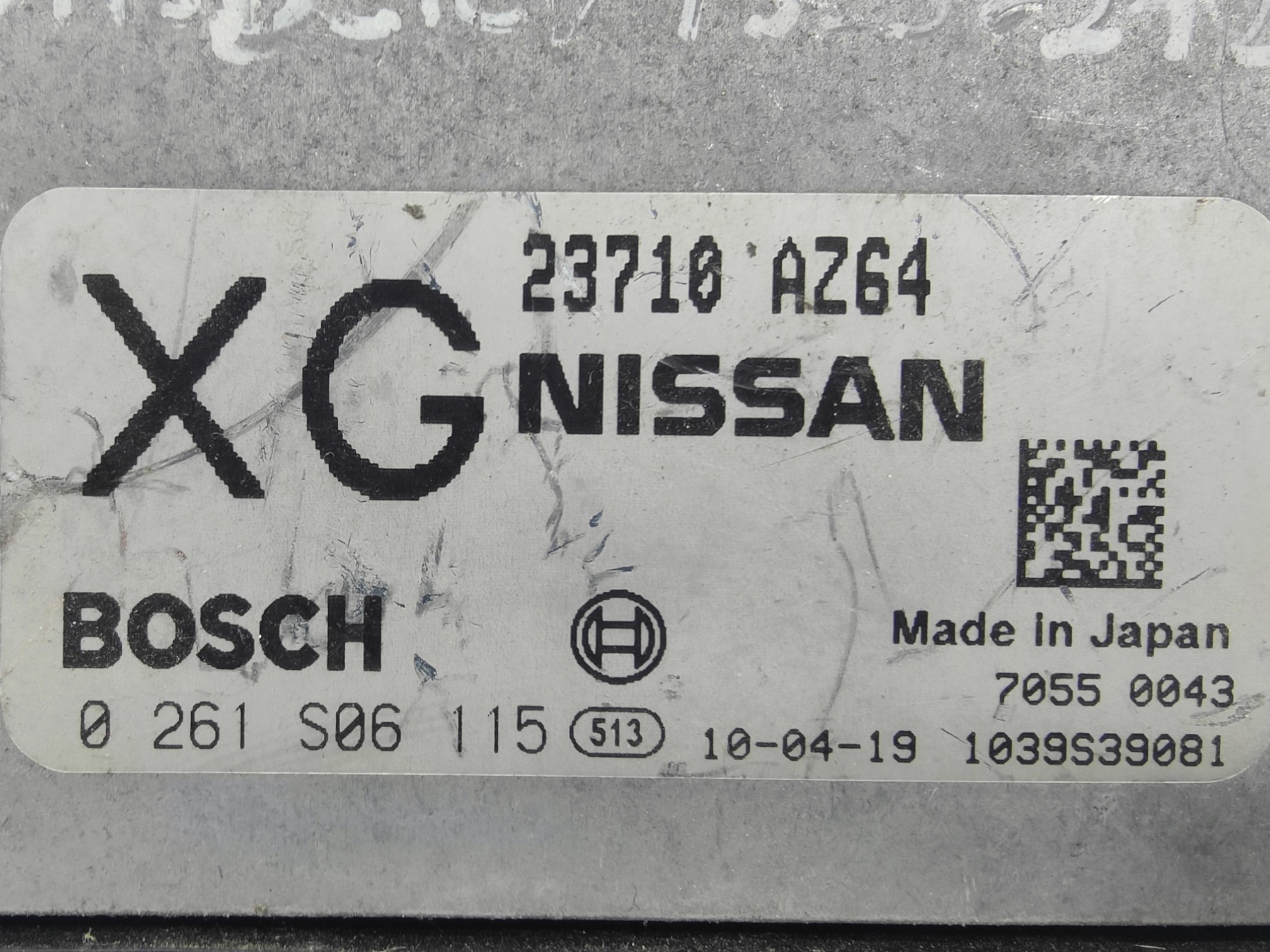 ECU de motor Nissan Tiida 2011, Ref: 11111-K3C5