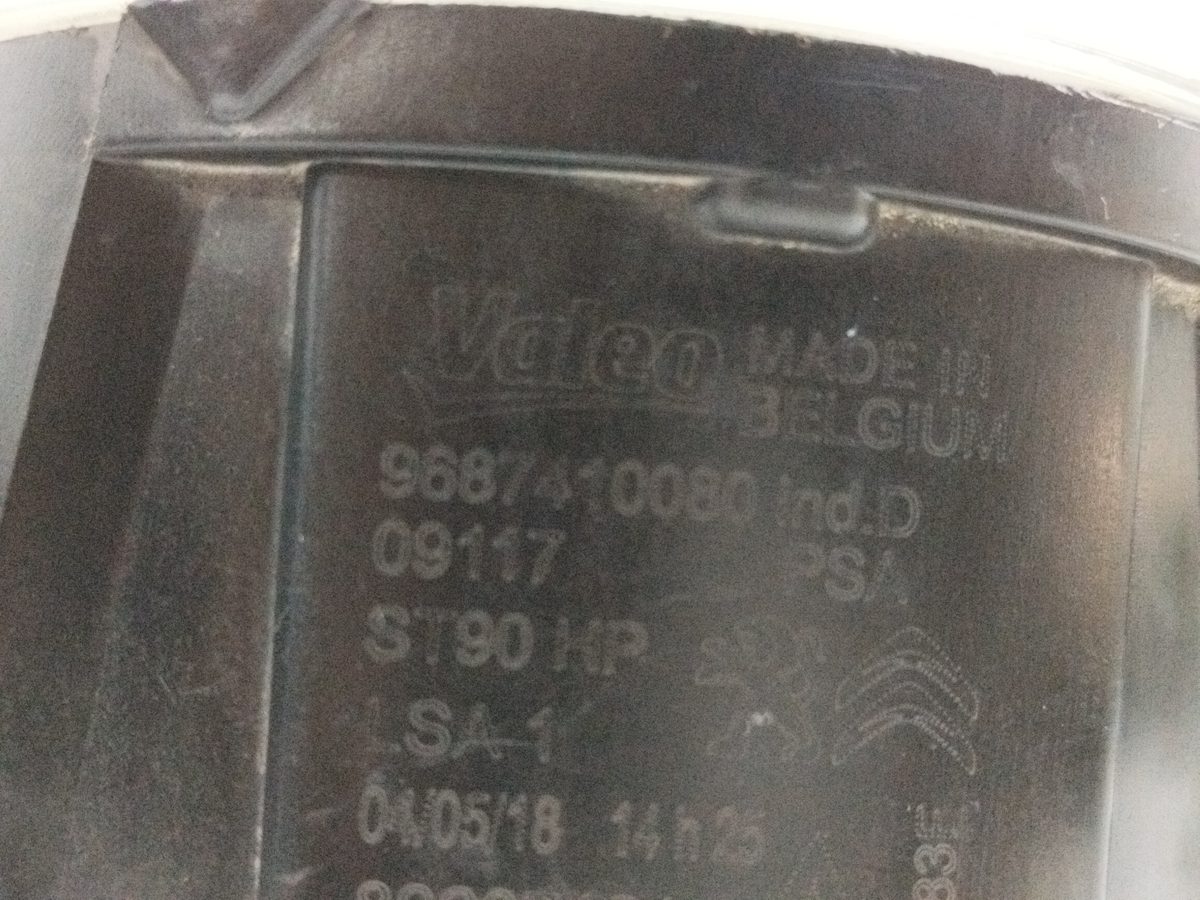 Faro Caminero Izquierdo Peugeot 308 2007-2013 9687410080