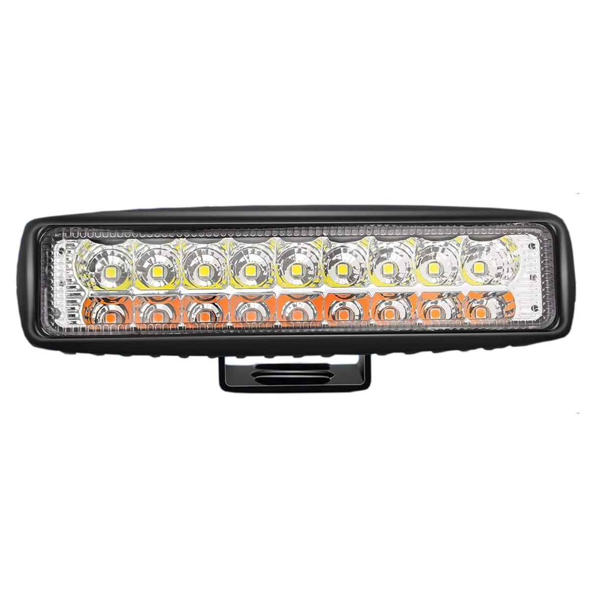 Faro auxiliar LED rectangular bicolor