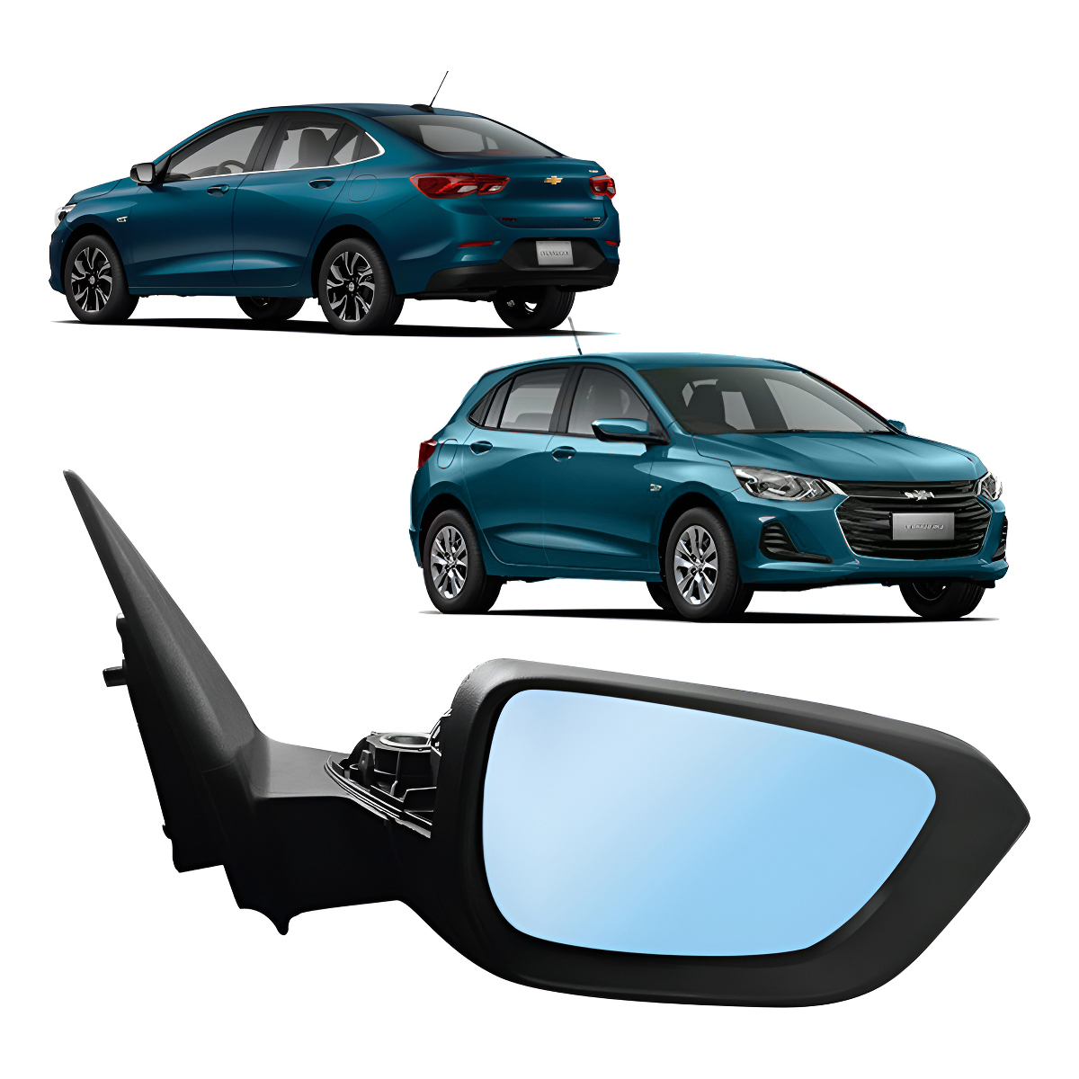 Espejo Electrico Derecho Chevrolet Onix / Onix Plus 2020/.