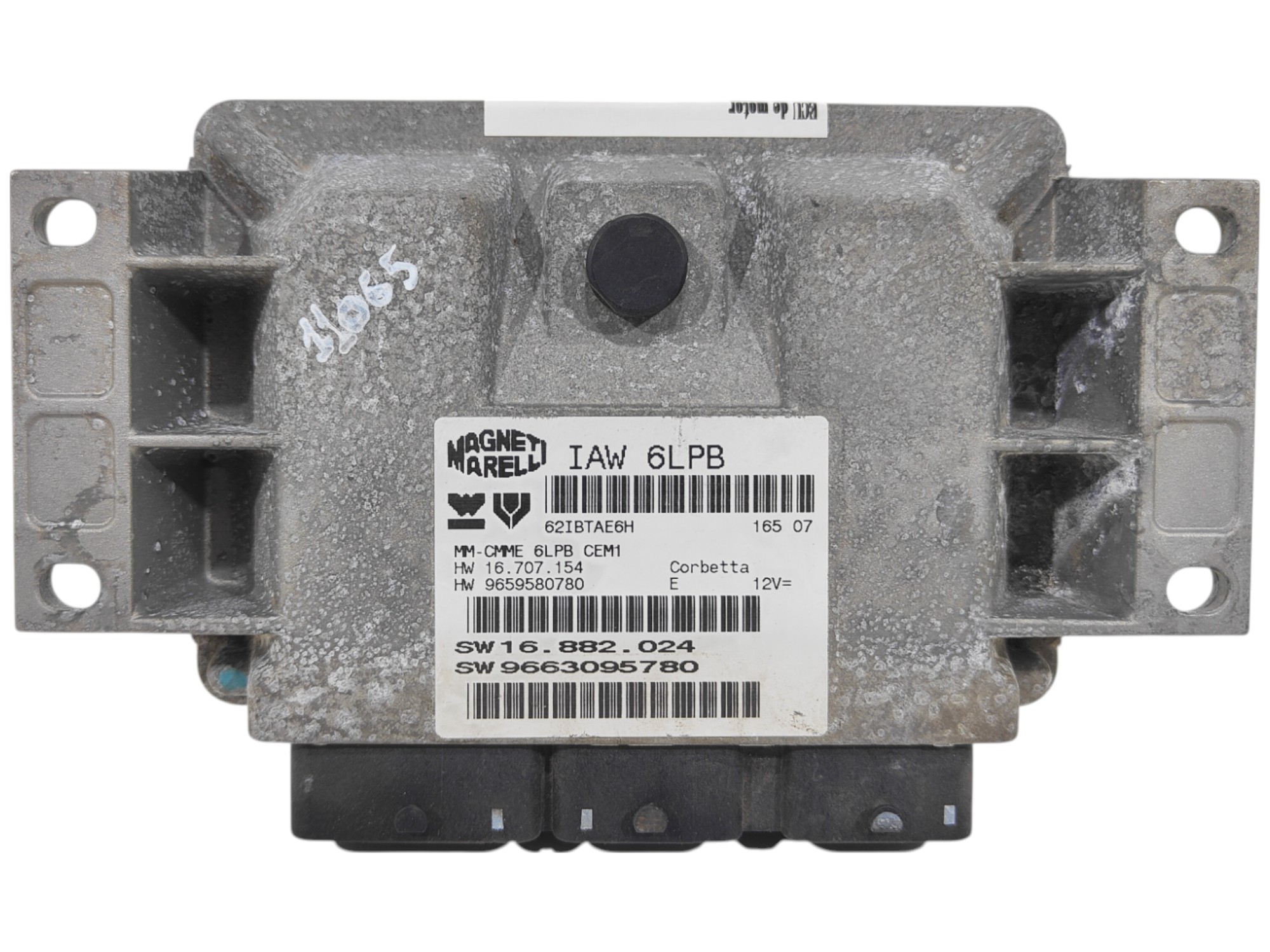 ECU de motor Peugeot 407 I 2.2i 120KW 163CV (MOTOR: 3FY) , Ref: 11065-K3C9