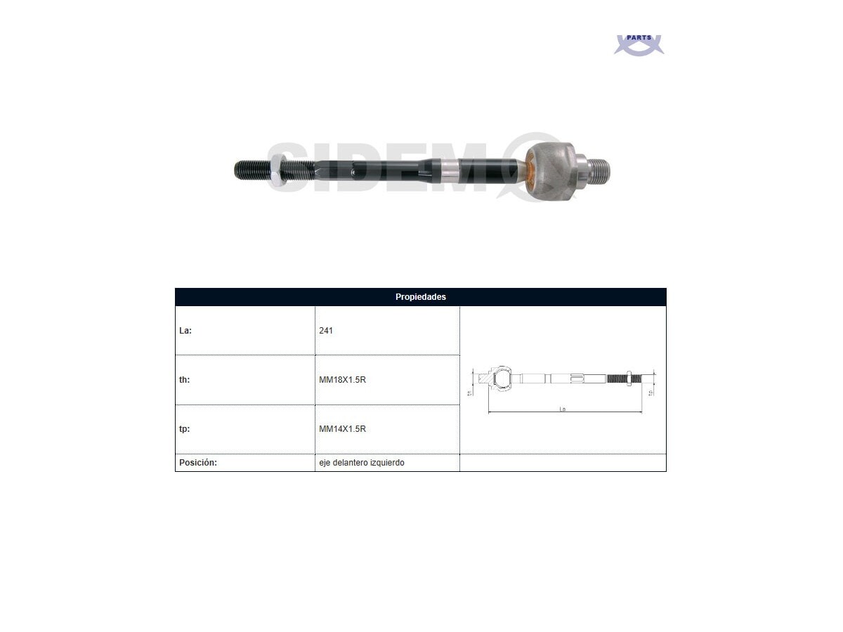Mate Hyundai H1 Carroceria Tq Starex 05-25 Izq