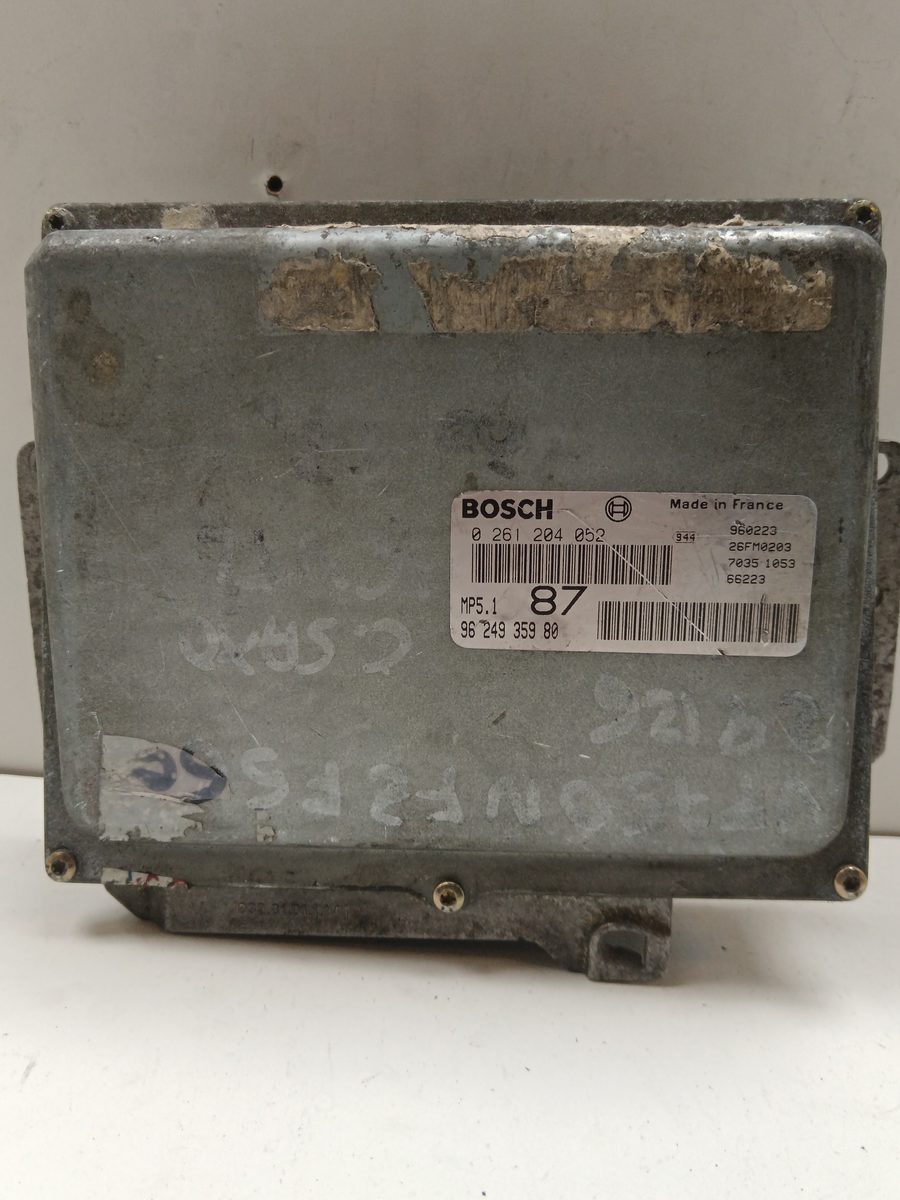 Centralita Motor Uce Citroën Saxo 1999-2004 1.6 VTS 1.6L 65kW 0261204052