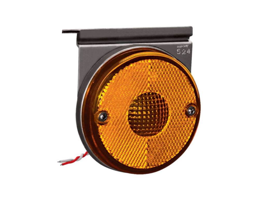 Faro lateral universal ámbar LED 12V/24V