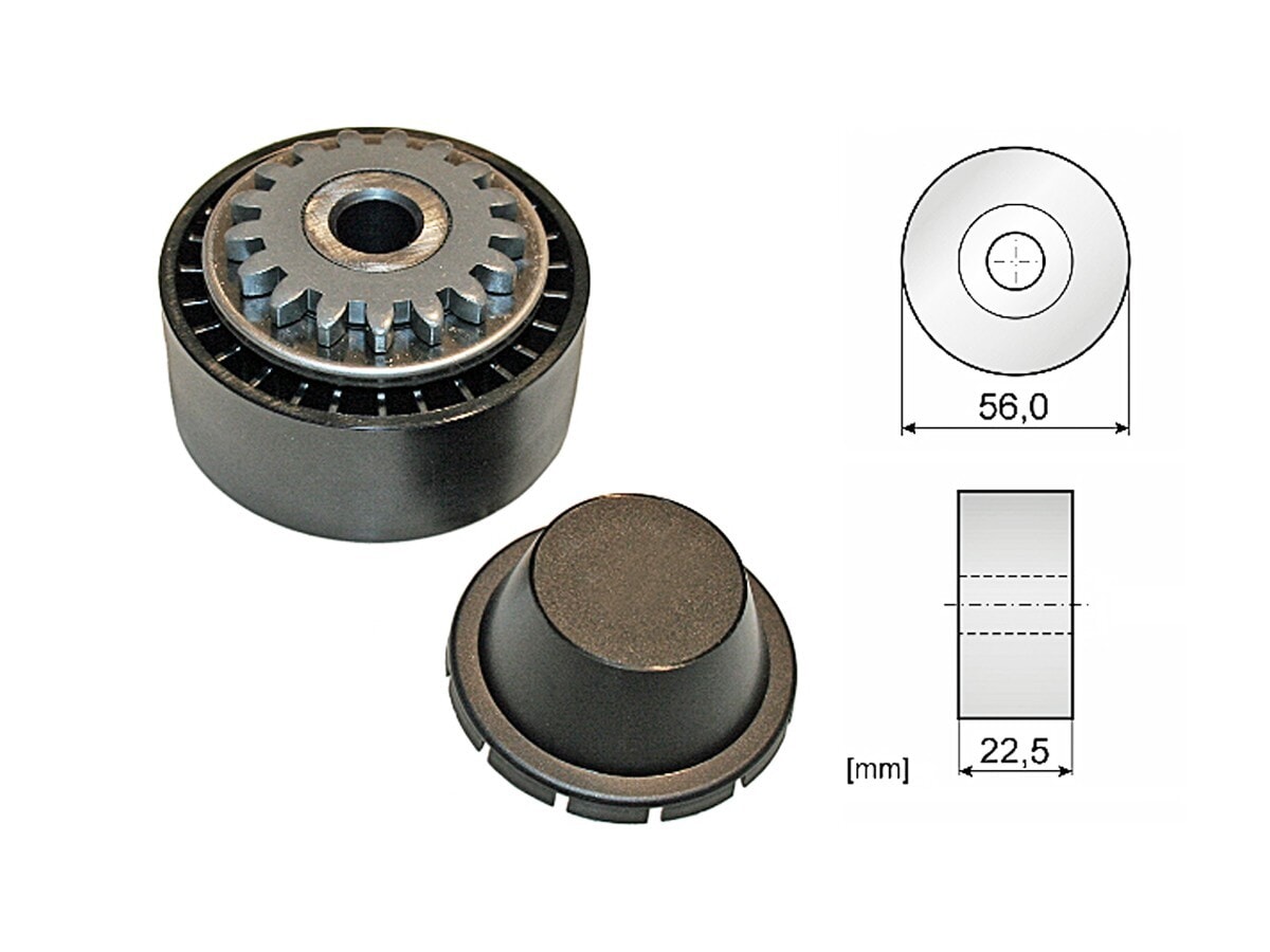 Tensor de correa de accesorios