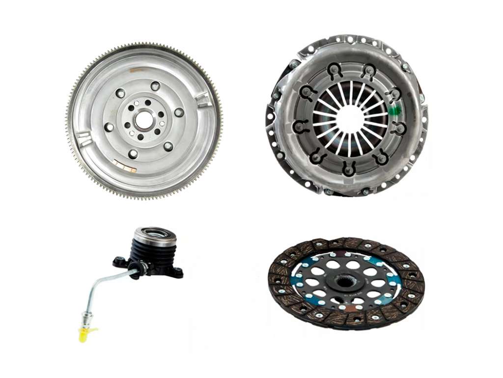 Kit de embrague con volante bimasa