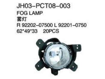 FARO CAMINERO KIA PICANTO 08/11 DER