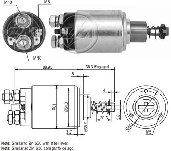 AUTOMATICO ZM 536 BOSCH 24V
