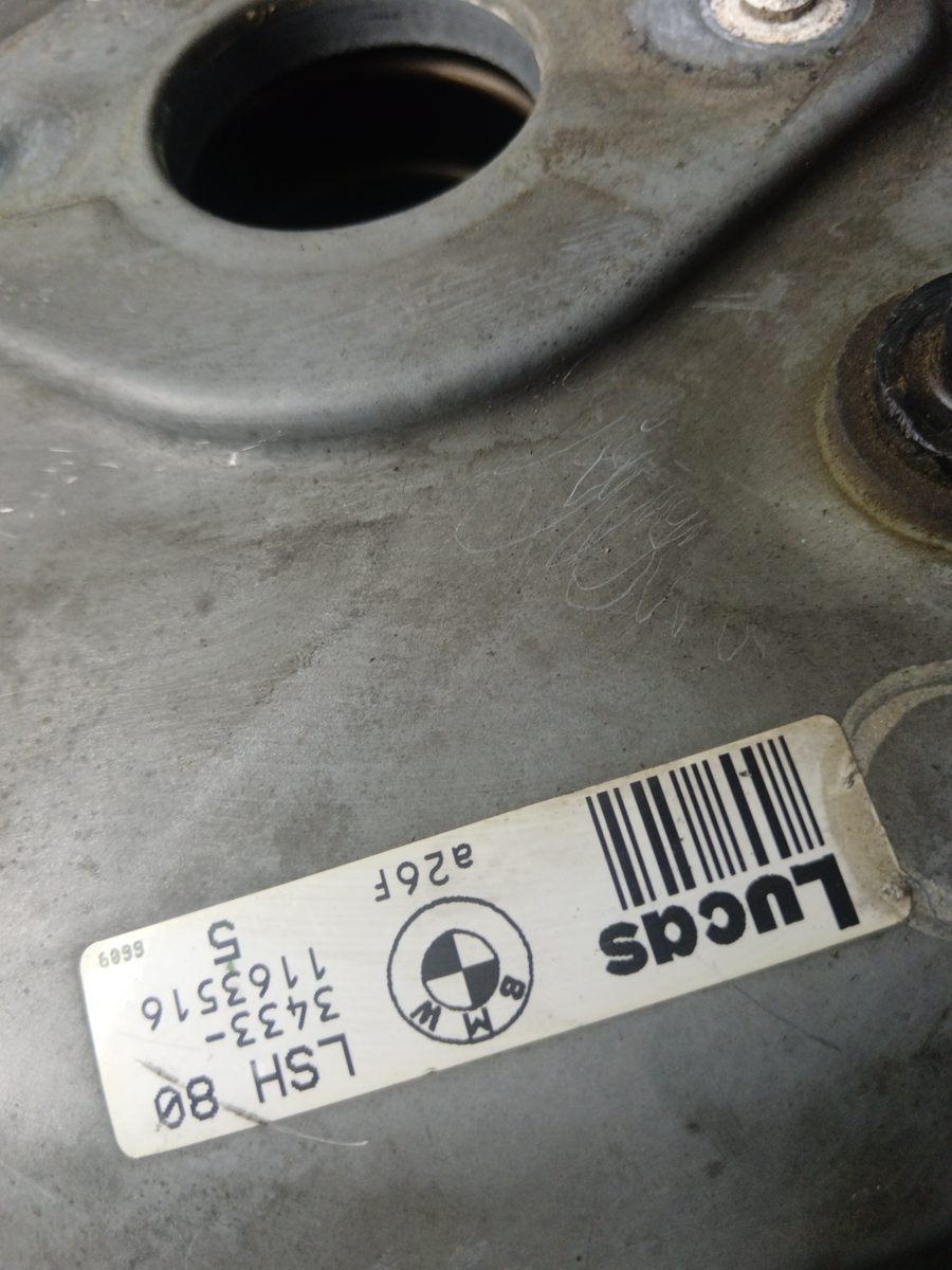 Servofreno BMW Serie 5 Berlina (E39) 1995-2003 525i 2.5L 141kW 3433116516048