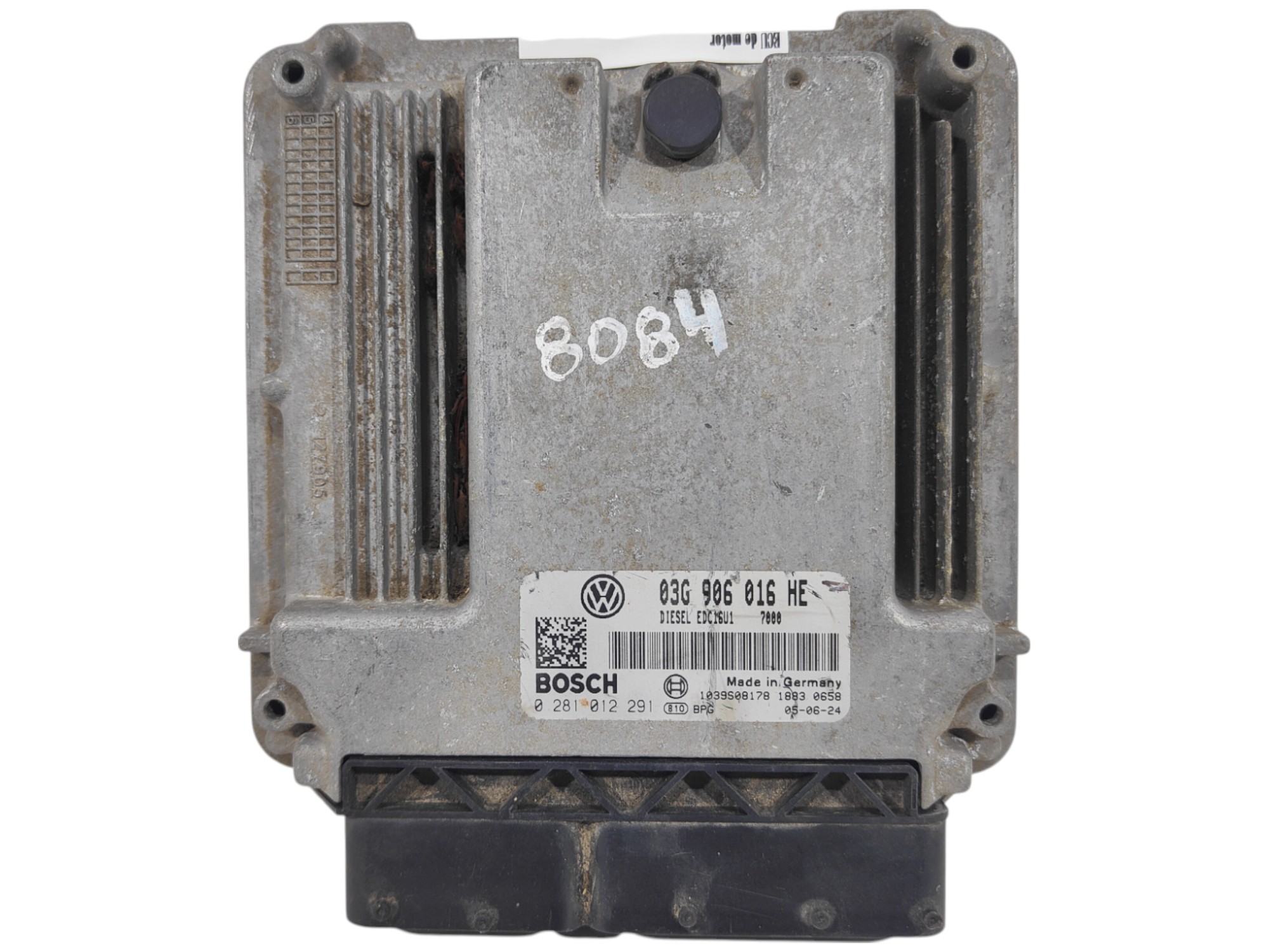 ECU de motor Seat ALTEA 2.0 TDI , Ref: 8084-K3A8