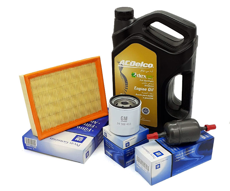 KIT FILTROS Y LUBRICANTE SINTETICO CORSA/AGILE
