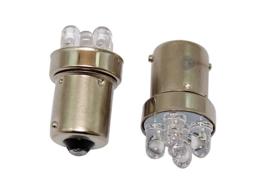 Lámpara LED 24V 1 polo 5W 15S ámbar