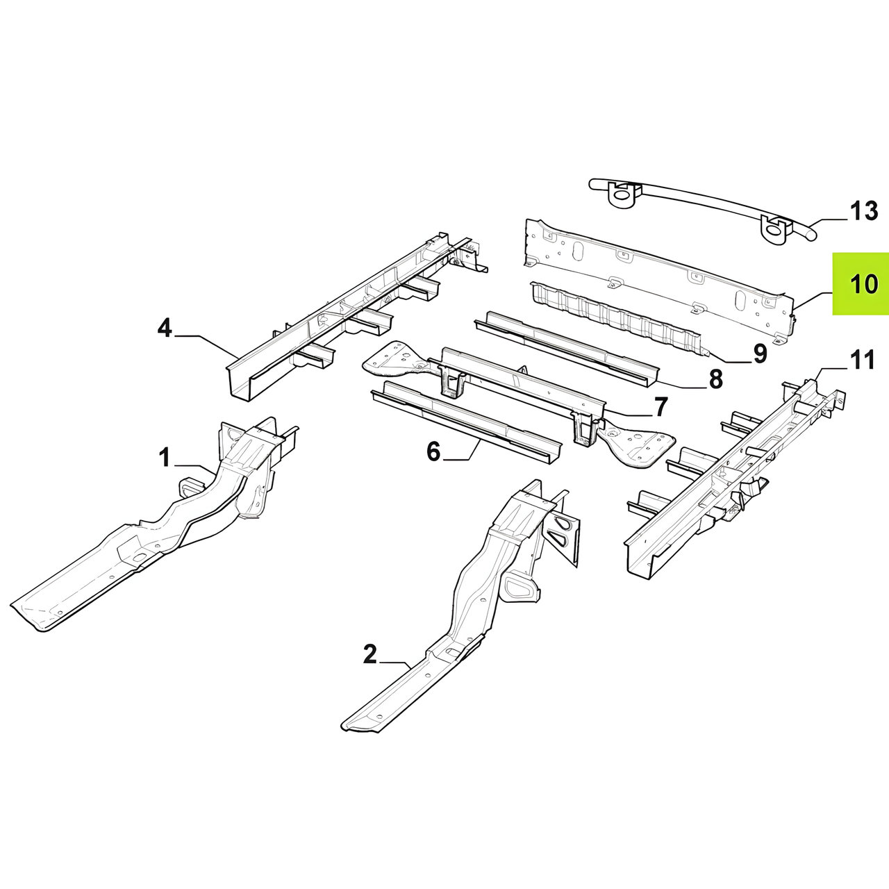 PANEL TRASERO -ORIGINAL
