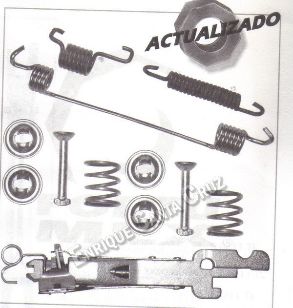 Kit de freno de tambor