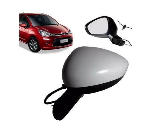 ESPEJO EXTERIOR CITROEN C3 AÑO 2014 EN ADELANTE AMLAT ELECTRICO DERECHO [TYC]