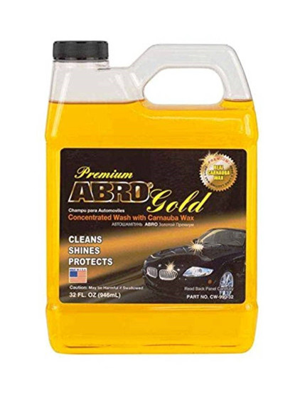 SHAMPOO PARA AUTOMOVILES CON CERA CARNAUBA 946ML