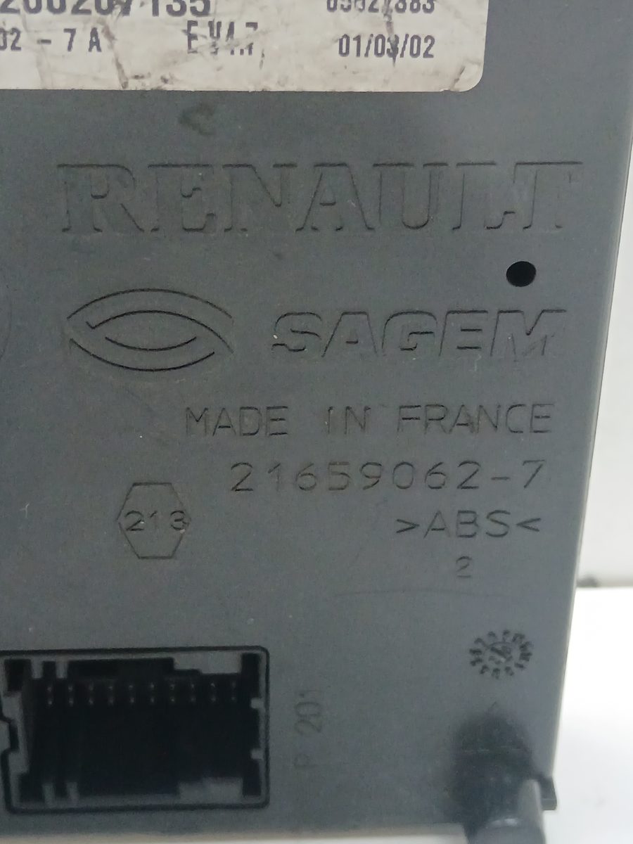 Modulo Uch Renault Clio I Fase I+II (B/C57) 1991-1998 1.2 Alize 1.2L 43kW 216590627