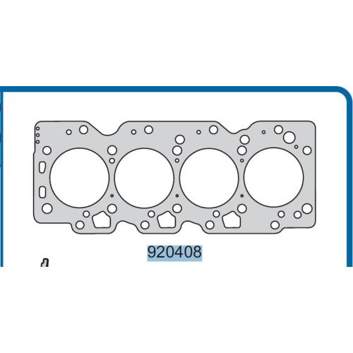 JUNTA TAPA CIL. TOYOTA 2.0D MOTOR 2C TARANTO CHAPA P/PISTON 86MM ESPESOR 1.50MM