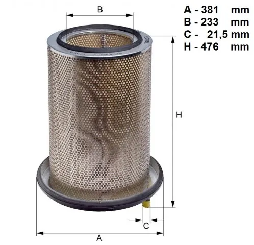Filtro de aire