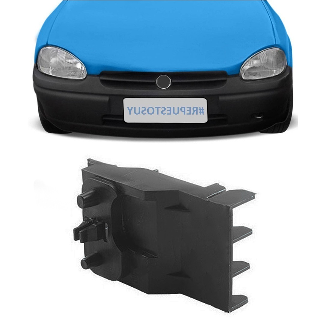 Soporte Guía de Paragolpes Delantero Izquierdo