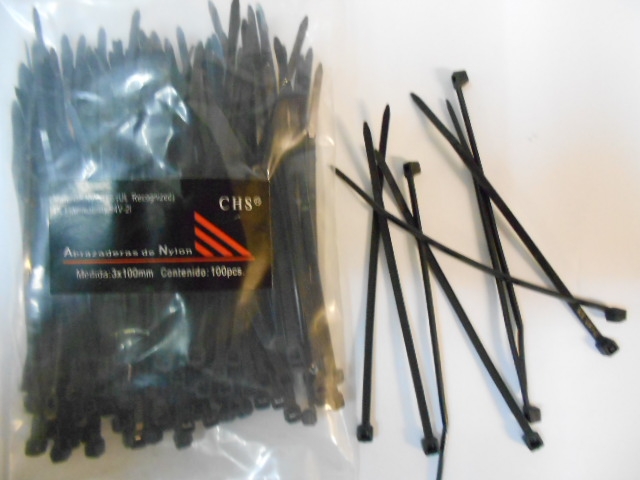 ABRAZADERA PLAST. 140 X 3 MM