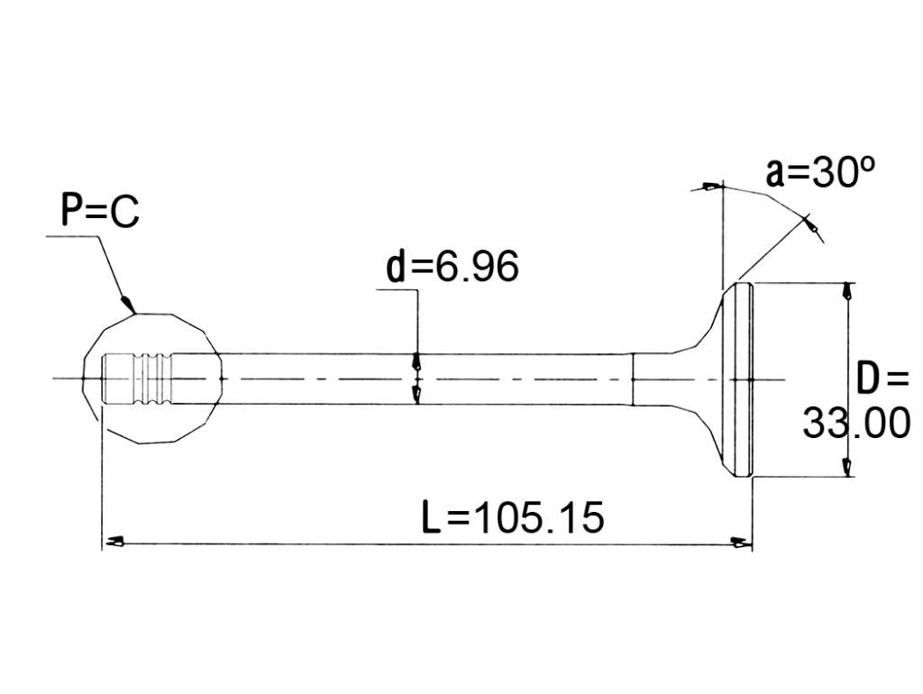 Válvula de Admisión