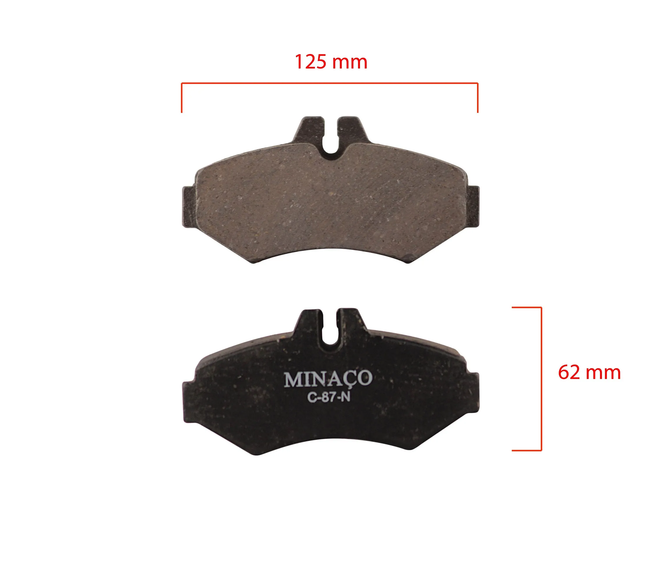 Juego de pastillas de freno traseras para Mercedes-Benz Sprinter 312