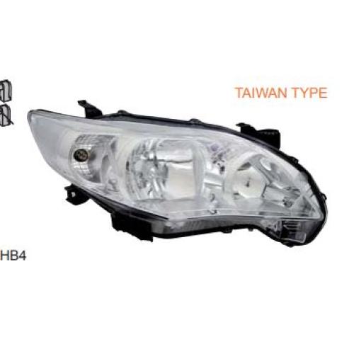 SEMIOPTICA TOYOTA DER. COROLLA 2011... TYC LAMP. HB3/ HB4 20C373B56B T7001251