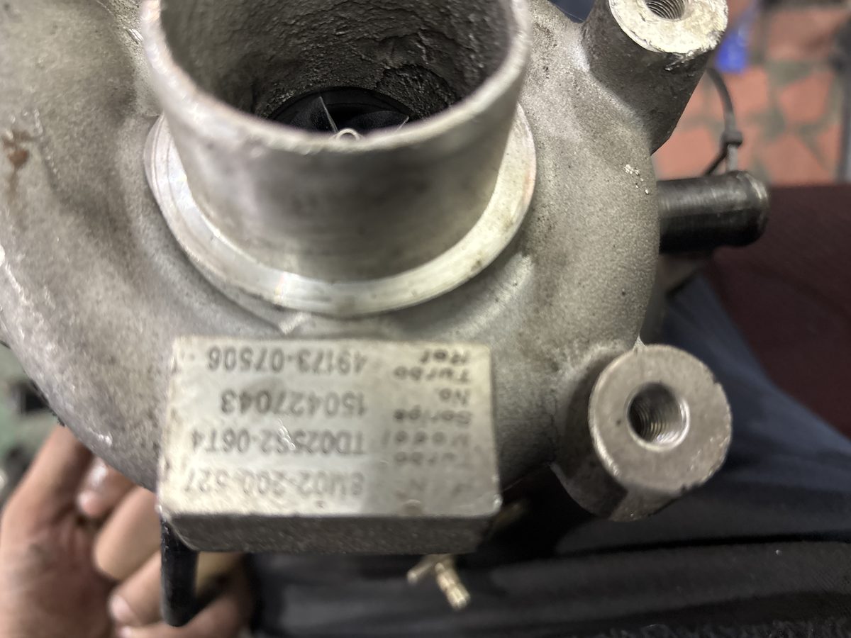 Turbocompresor Citroën C4 Berlina 2004-2011 1.6 16V HDi FAP 1.6L 80kW 150427043