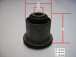 Buje de bastidor inferior