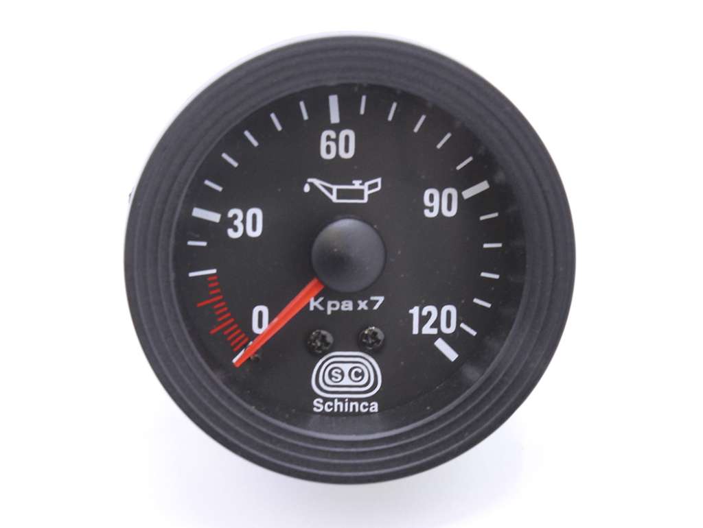 INSTRUMENTO PRESION ACEITE UNIV. 120 LBS. NEGRO SC21