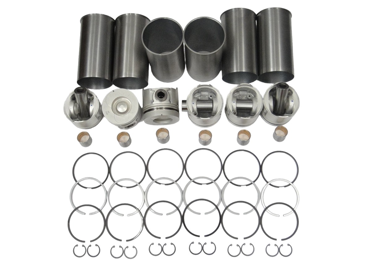 CAMISA/PISTON/PERNO/AROS*IS 6BG1T (CON GALERIA ACEITE) 3 AROS