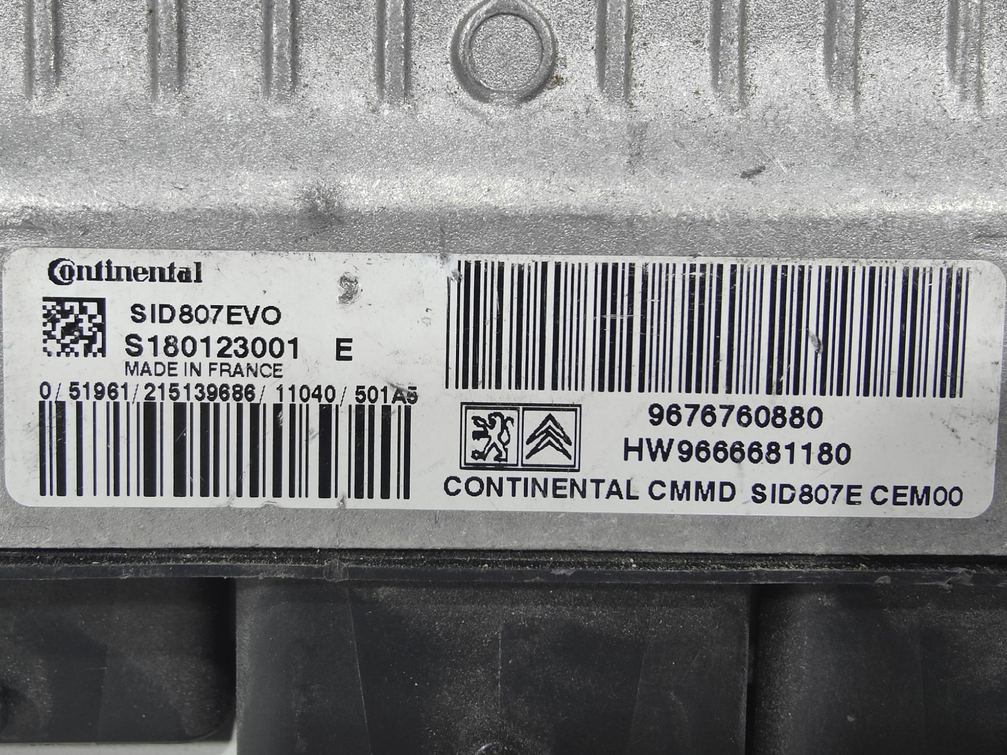 ECU de motor Peugeot Citroen 1.6 HDI , Ref: 8302-K3B10