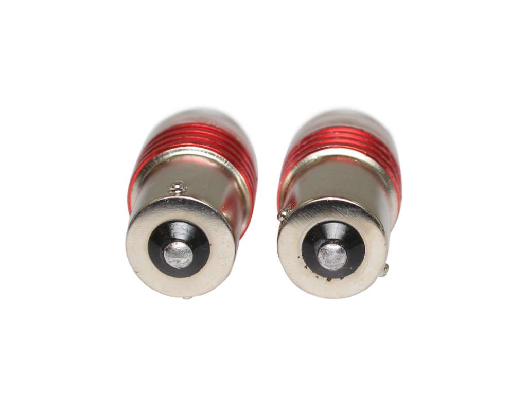 Lámpara de señalización 12V 21W 1 Polo Roja LED intermitente
