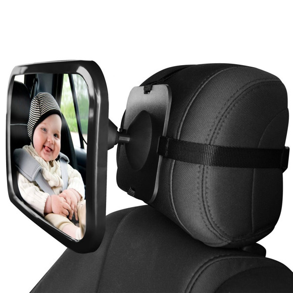 ESPEJO PARA BEBE 360° (PARA EL CABEZAL DEL ASIENTO DEL AUTO)
