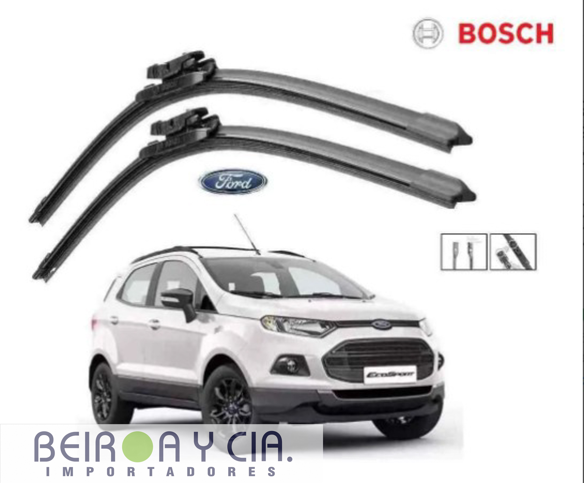 ESCOBILLA BOSCH SD 4 JUEGO FORD ECOSPORT
