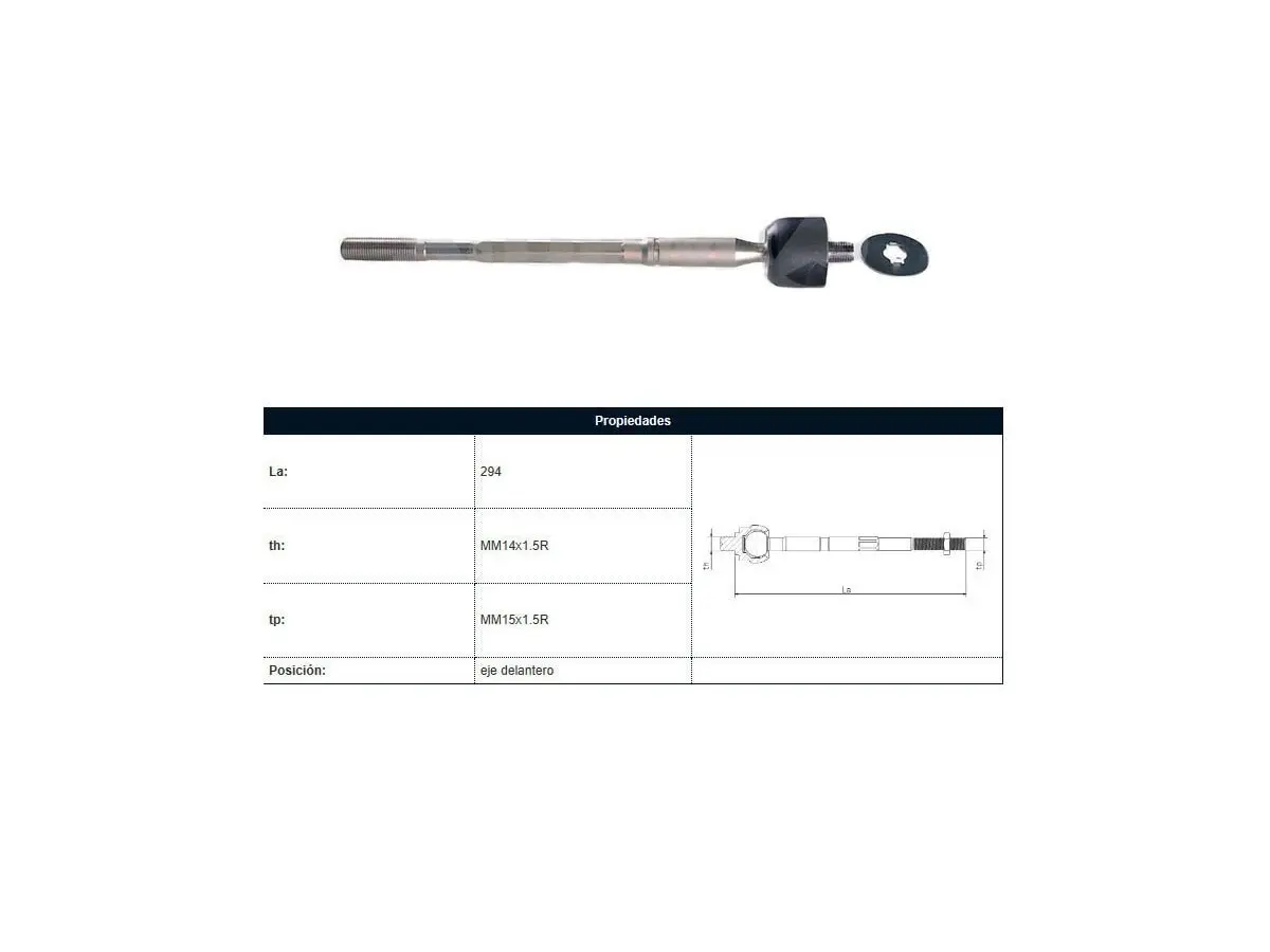 Mate Toyota Hilux 04-15 Der/Izq