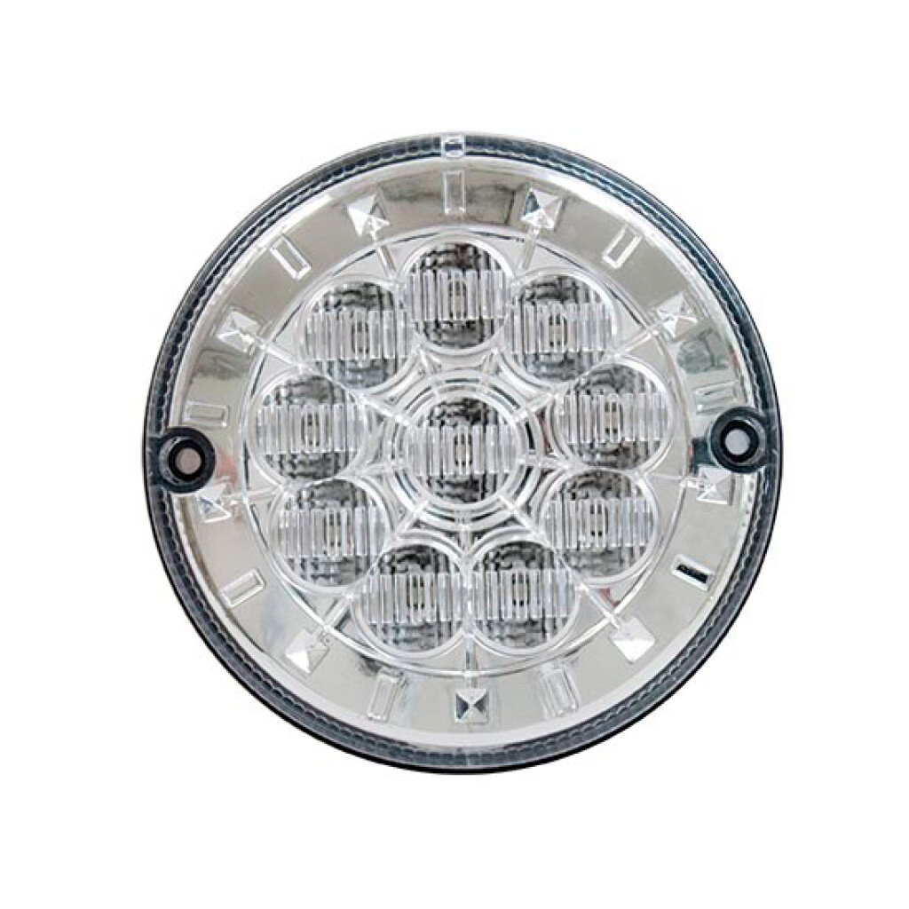 Faro trasero LED 125mm cristal