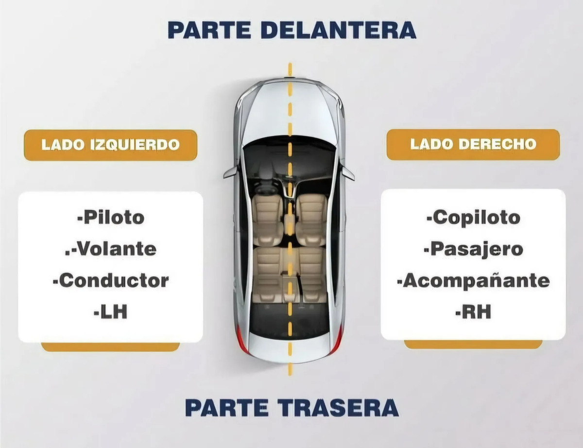 Espejo Izquierdo Manual Negro Texturado Ford Ka 2001-2008