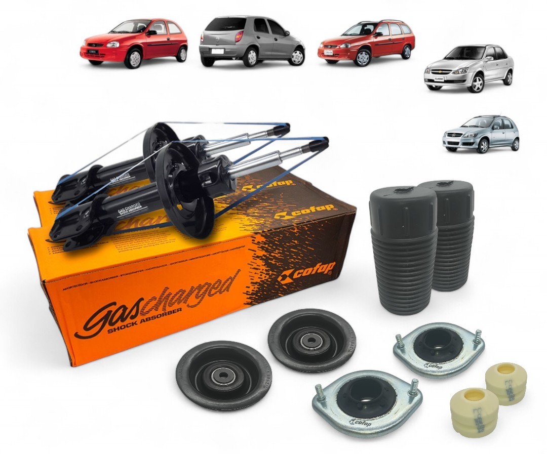 KIT AMORTIGUADORES DELANTERO PRESURIZADO