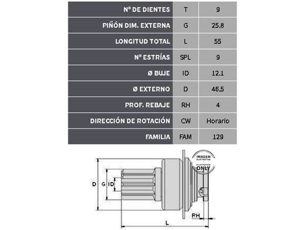 Bendix de arranque