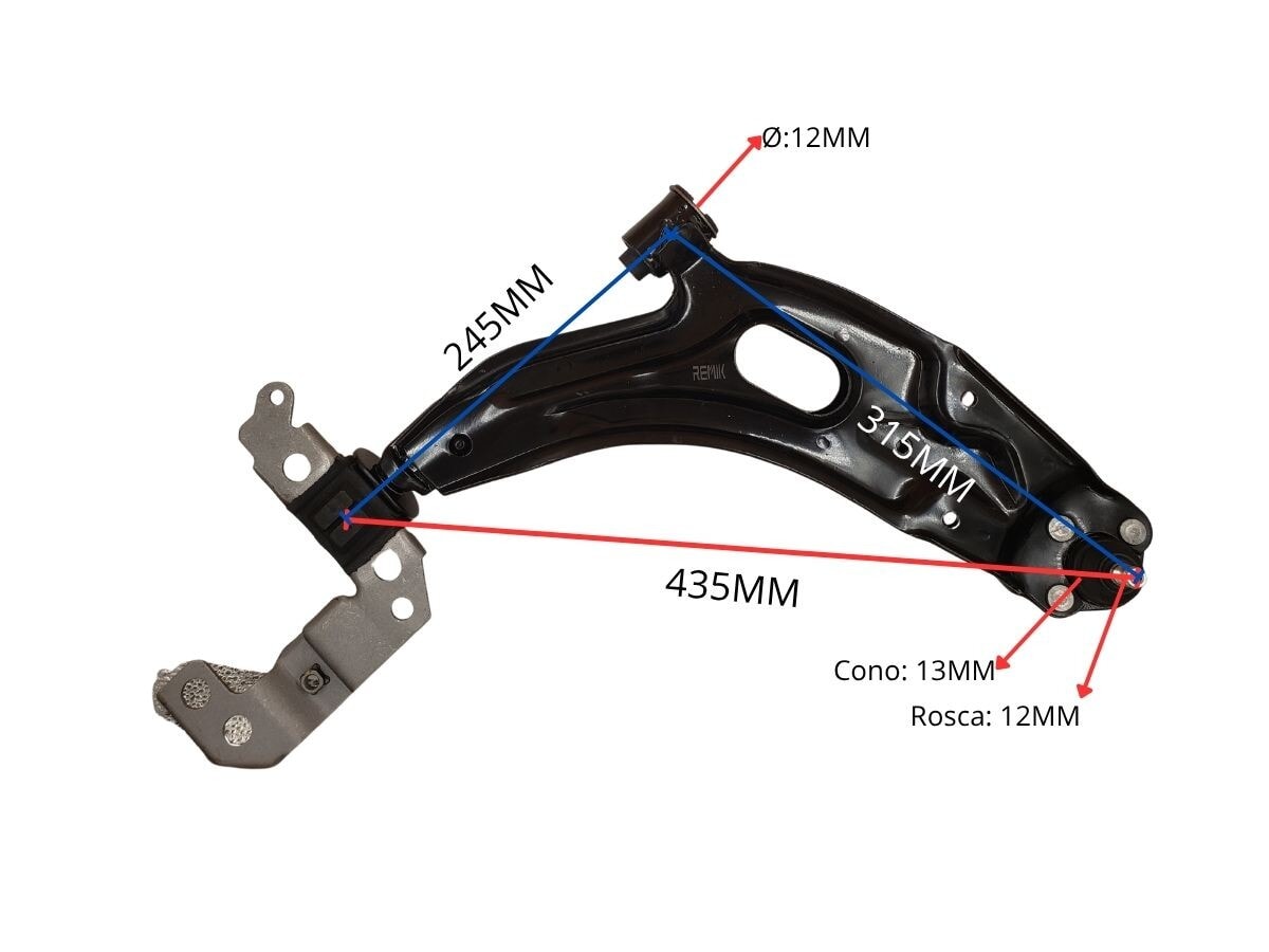Parilla De Suspension Delantera Fiat Palio/Siena 97-06 Der