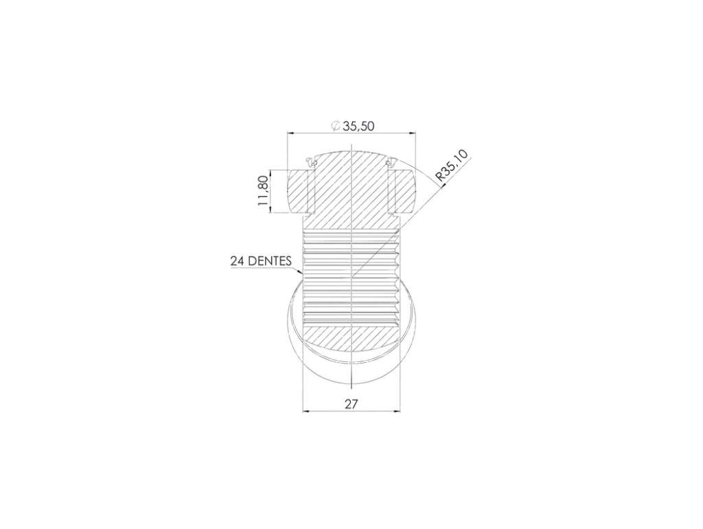 TRICETA GM CAPTIVA 24E 35.50MM