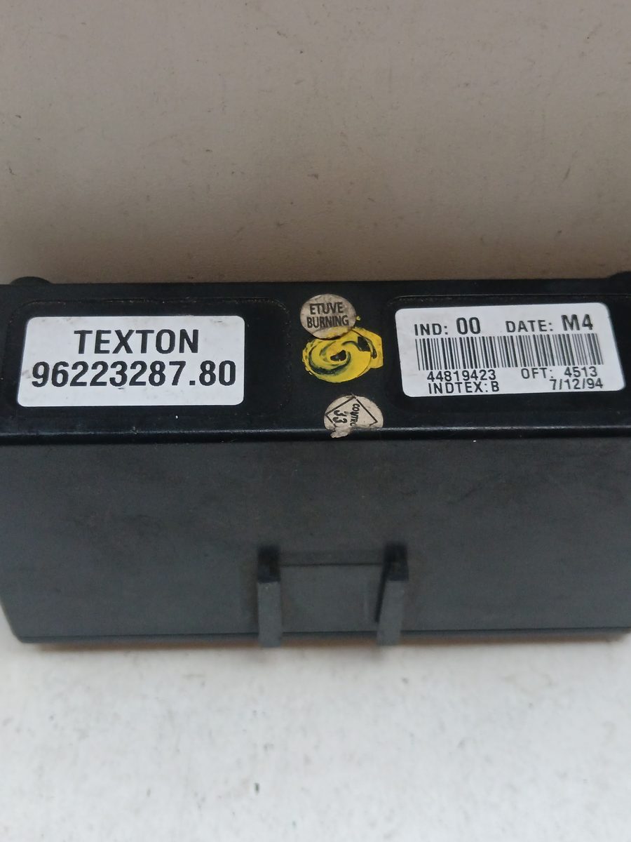Centralita Inmovilizador Peugeot 605 1989-1998 SVDT 2.5L 95kW 9622328780
