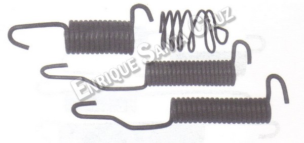 Kit de resortes de freno